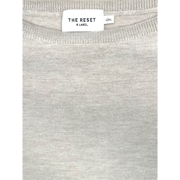 The Reset R Label Pullover Top 100% Wool Size L/XL - Picture 3 of 9